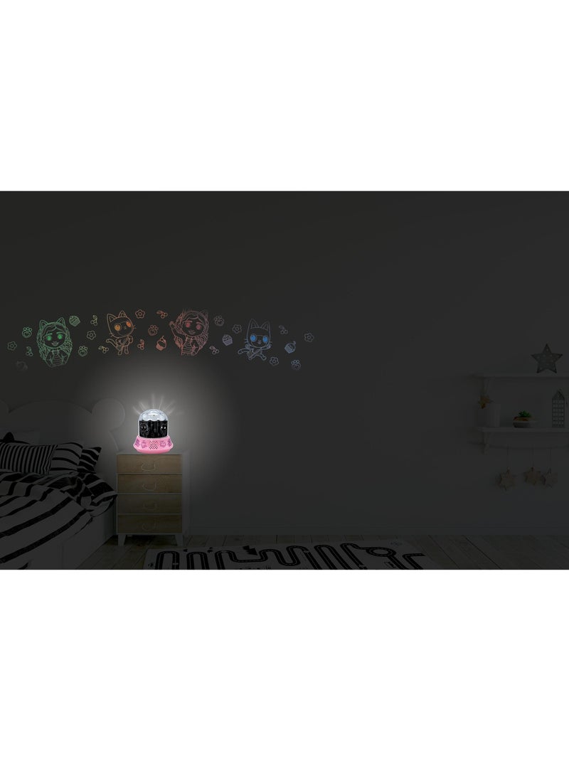 Luz nocturna Gabby's Dollhouse con altavoz, proyecciones y melod?as. Rosa - Kiabi
