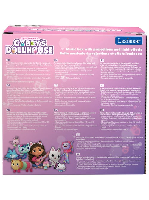 Luz nocturna Gabby's Dollhouse con altavoz, proyecciones y melodías. - Kiabi