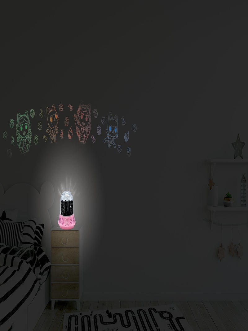 Luz nocturna Gabby's Dollhouse con altavoz, proyecciones y melodías. Rosa - Kiabi