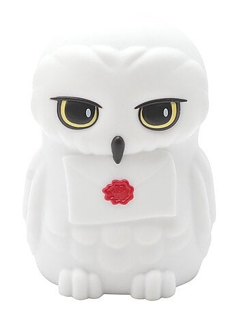 Luz nocturna Hedwig 3D con luz blanca suave