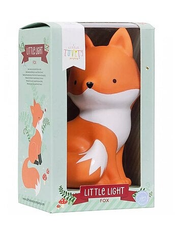 Luz nocturna infantil led con temporizador automático zorro | A Little Lovely Company