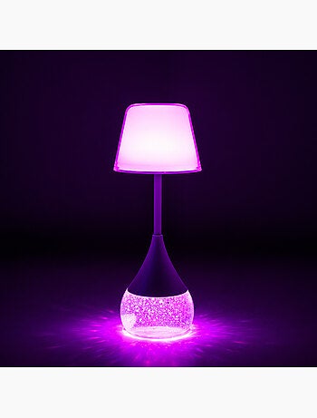Luz nocturna infantil rgb con purpurina | Little L