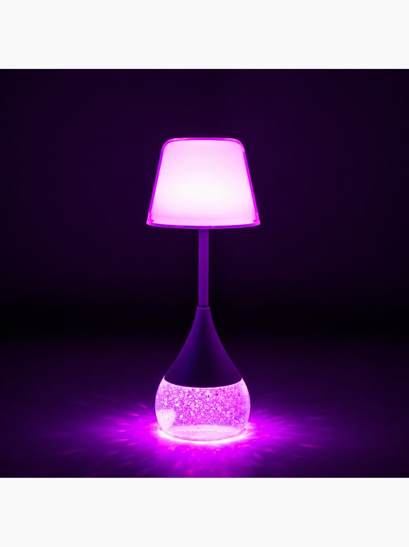 Luz nocturna infantil rgb con purpurina | Little L Blanco - Kiabi