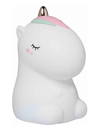 Luz nocturna led de silicona suave, unicornio - Little L