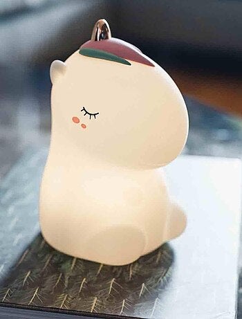 Luz nocturna led de silicona suave, unicornio - Little L