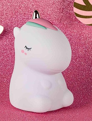 Luz nocturna led de silicona suave, unicornio | Little L