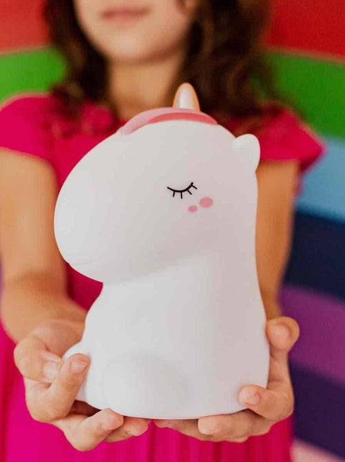 Luz nocturna led de silicona suave, unicornio | Little L - Kiabi
