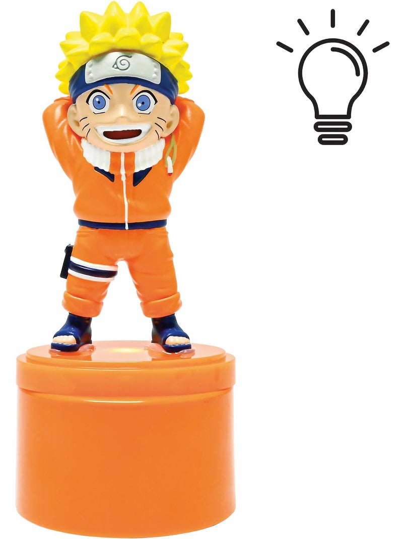 Luz nocturna Naruto 3D con suave luz blanca Naranja - Kiabi