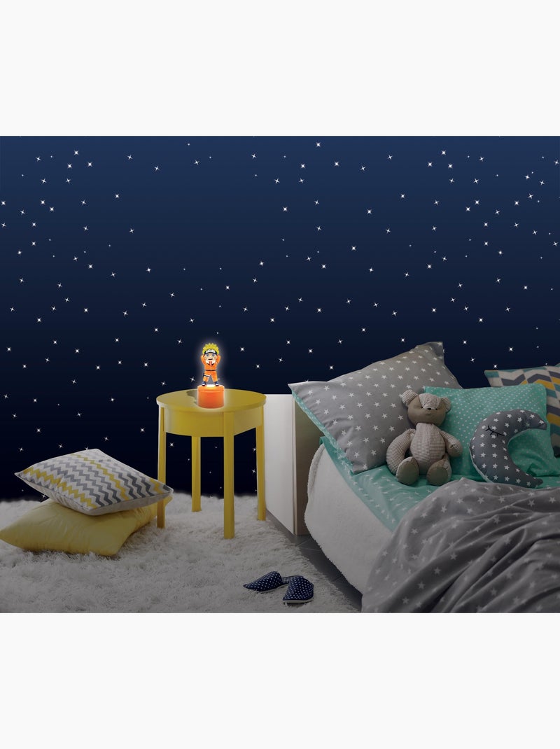 Luz nocturna Naruto 3D con suave luz blanca Naranja - Kiabi