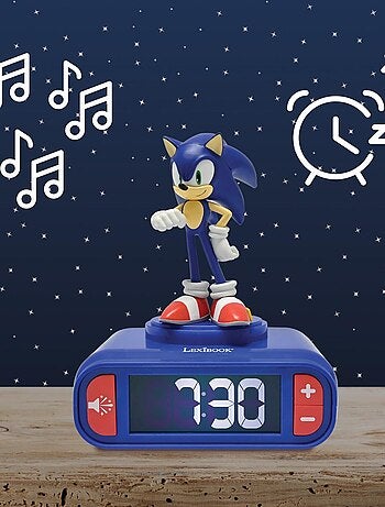 Luz nocturna s?nica Reloj despertador con sonidos