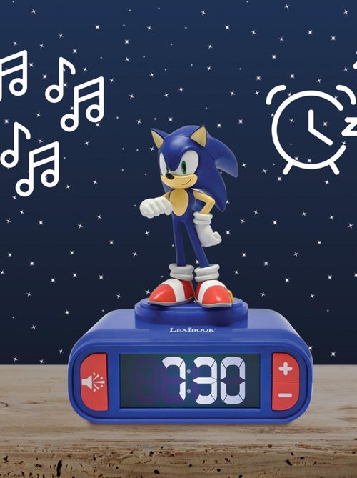 Luz nocturna sónica Reloj despertador con sonidos - Kiabi