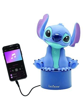 Luz nocturna Stitch con altavoz