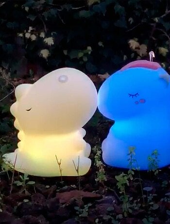 Luz nocturna táctil con mando a distancia, dino | Little L