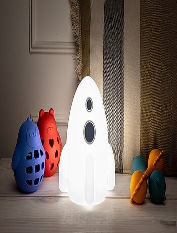 Luz nocturna táctil de silicona, cohete | Little L