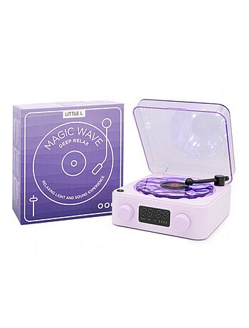 Luz nocturna tocadiscos sensorial magic wave | little l