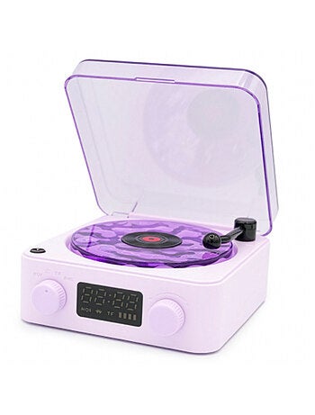 Luz nocturna tocadiscos sensorial magic wave | little l