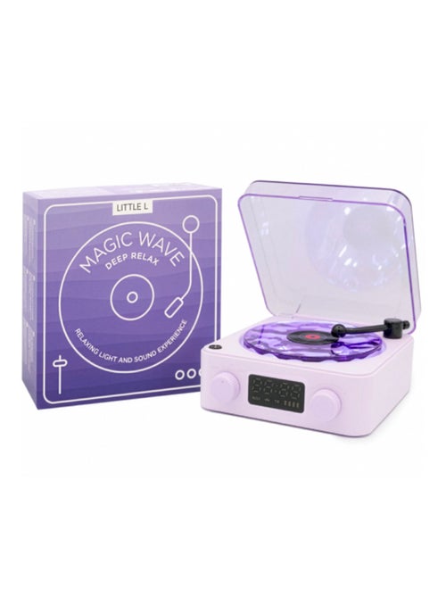 Luz nocturna tocadiscos sensorial magic wave | Little L - Kiabi