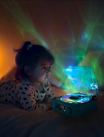 Luz nocturna tocadiscos sensorial magic wave | Little L