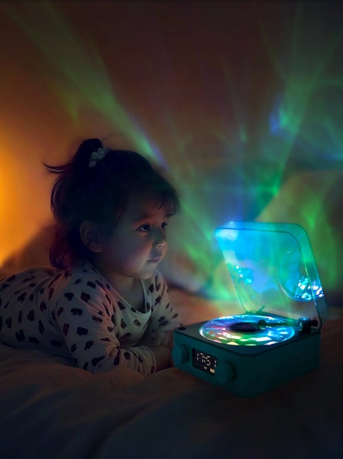 Luz nocturna tocadiscos sensorial magic wave | Little L - Kiabi