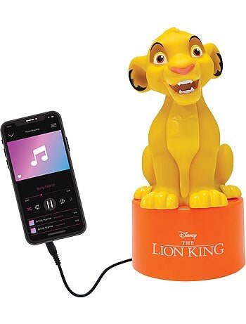 Luz quitamiedos con altavoz El Rey León