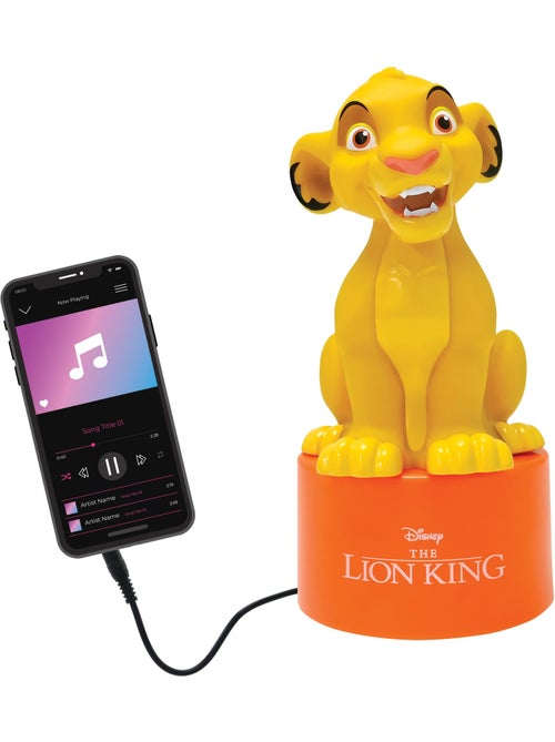 Luz quitamiedos con altavoz El Rey León - Kiabi Luz quitamiedos con altavoz El Rey León - Kiabi