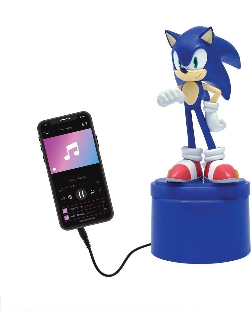 Luz quitamiedos con altavoz Sonic Azul - Kiabi