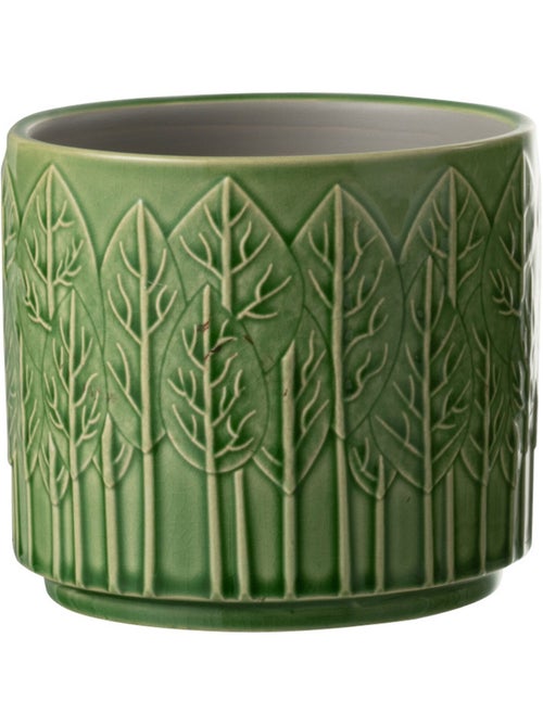 Macetero de cerámica con motivo de árbol - AFIBEL - Kiabi Macetero de cerámica con motivo de árbol - AFIBEL - Kiabi