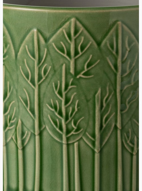 Macetero de cerámica con motivo de árbol - AFIBEL - Kiabi Macetero de cerámica con motivo de árbol - AFIBEL - Kiabi