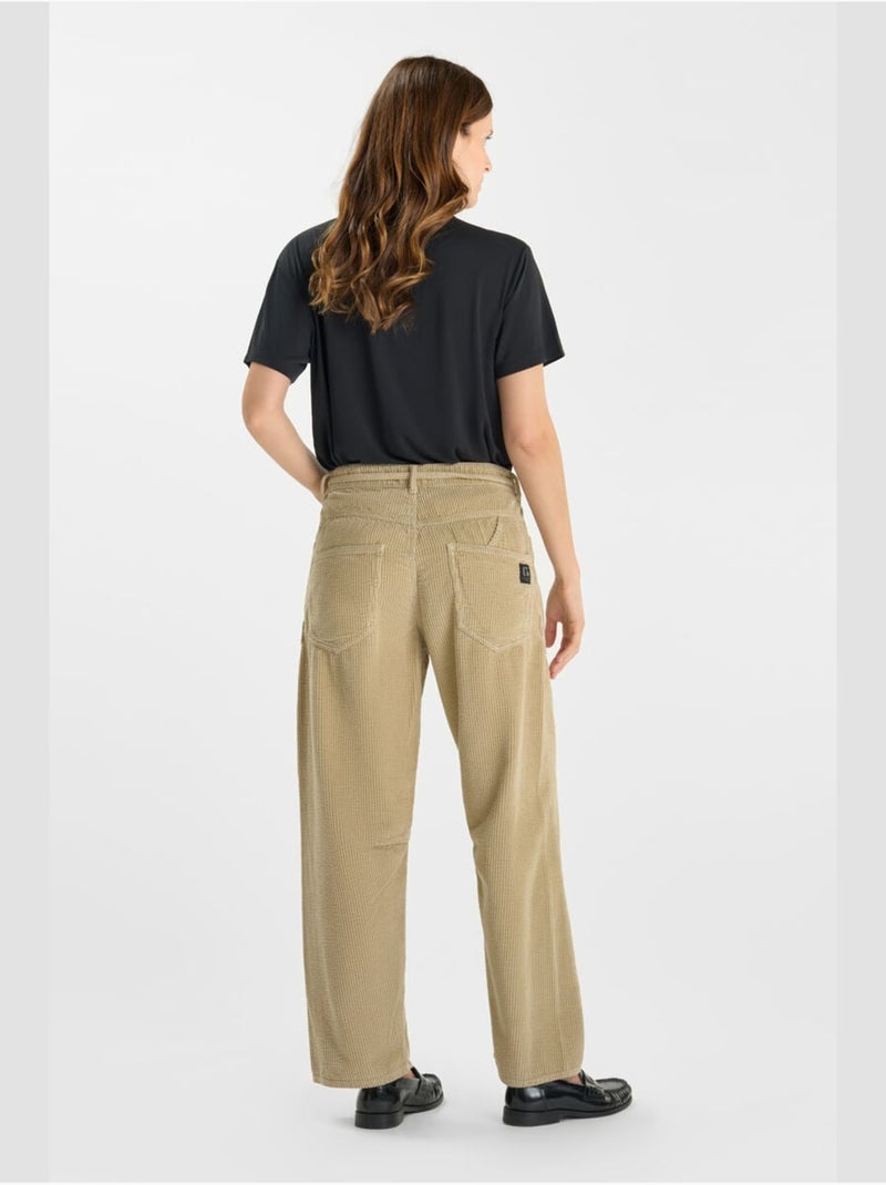 MADIE pantalones anchos y sueltos Beige - Kiabi