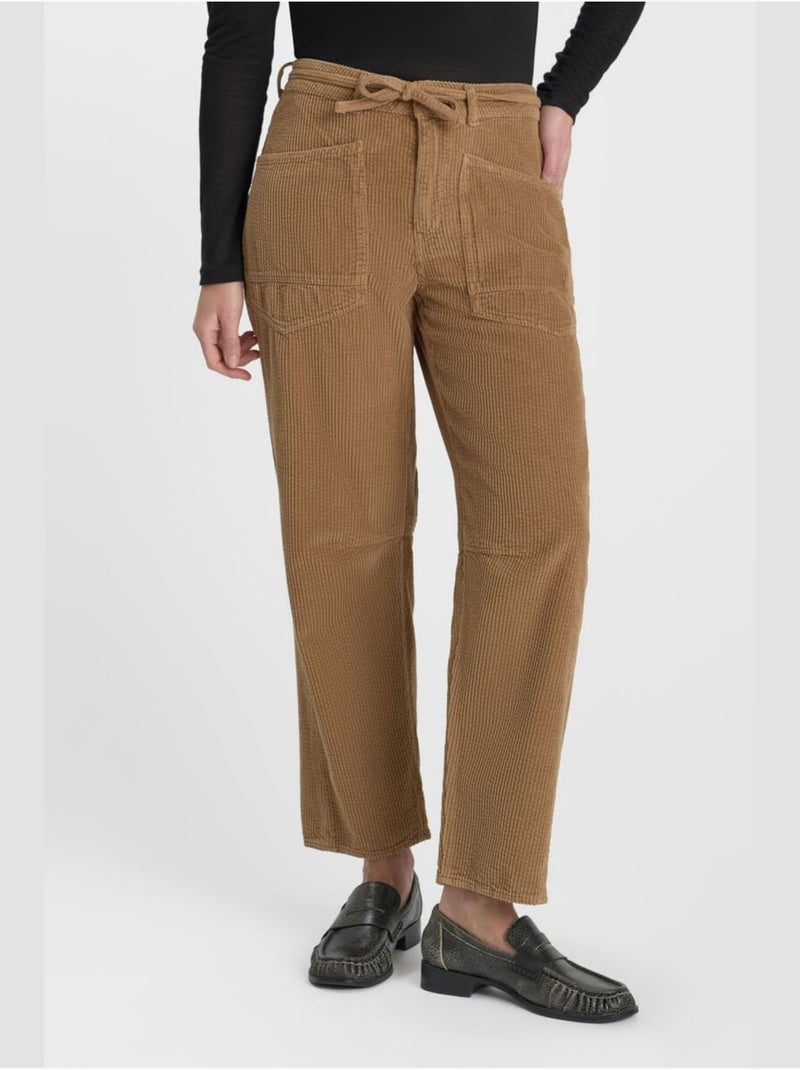 Madie pantalones anchos y sueltos Beige - Kiabi