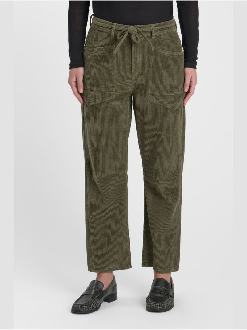 Madie pantalones anchos y sueltos Caqui - Kiabi