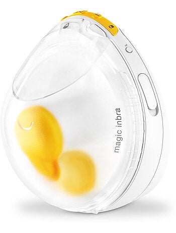 Magic InBra™ MEDELA - Sacaleches eléctrico simple portátil, manos libres - Ultraligero y silencioso,