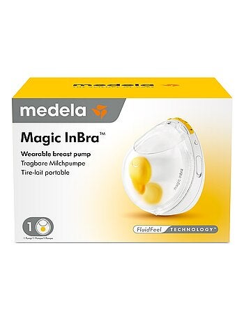 Magic InBra™ MEDELA - Sacaleches eléctrico simple portátil, manos libres - Ultraligero y silencioso,