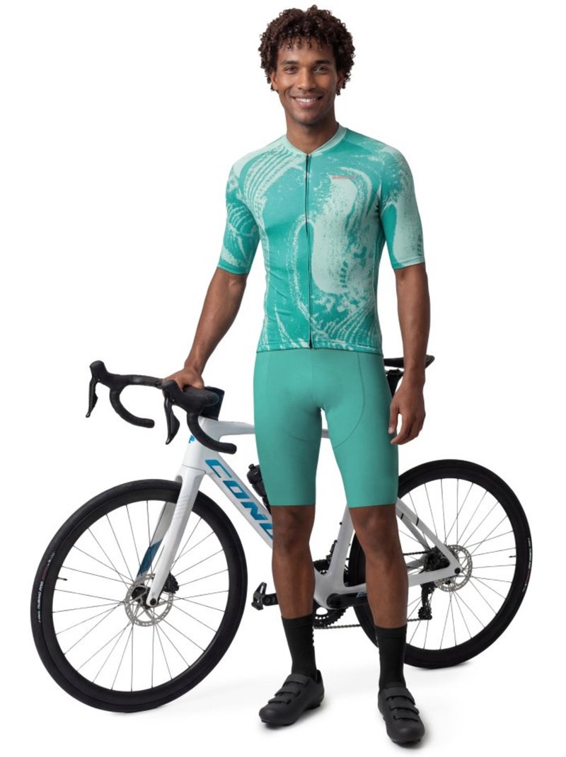 Maillot biodegradable hombre ciclismo hombre bio nrc Verde - Kiabi