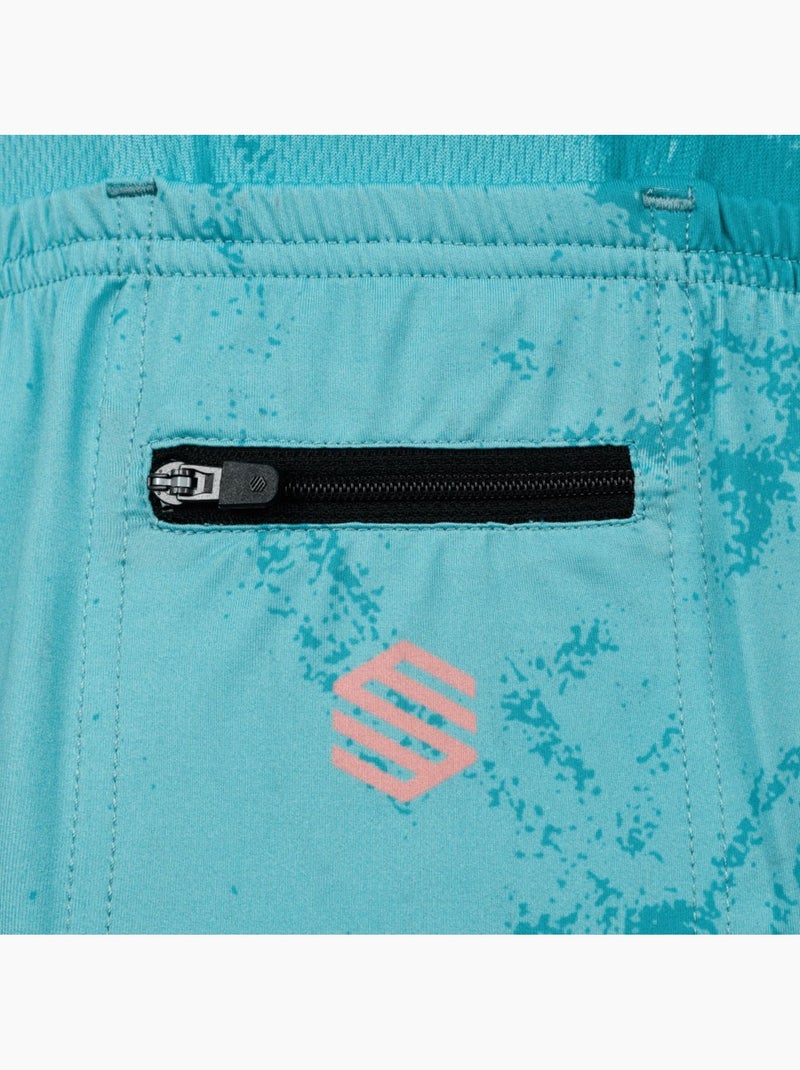 Maillot biodegradable mujer ciclismo mujer bio-w nrc Azul - Kiabi