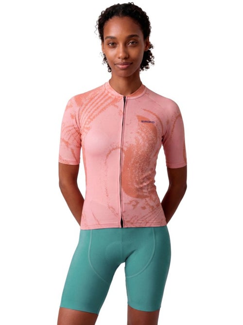 Maillot biodegradable mujer ciclismo mujer bio-w nrc - Kiabi