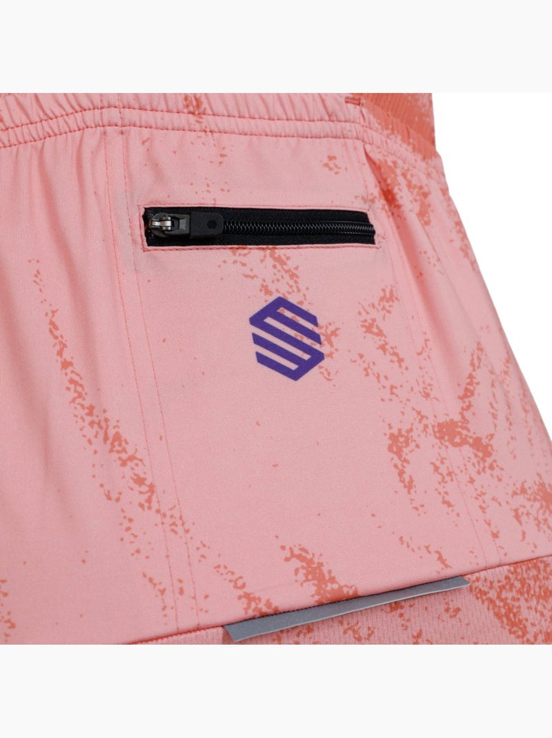 Maillot biodegradable mujer ciclismo mujer bio-w nrc Coral - Kiabi