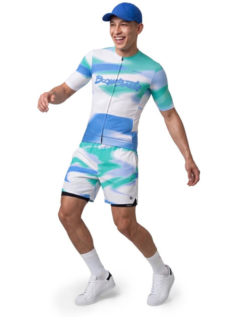 Maillot ciclismo boombastic hombre hombre bbc m8 boom Violeta - Kiabi