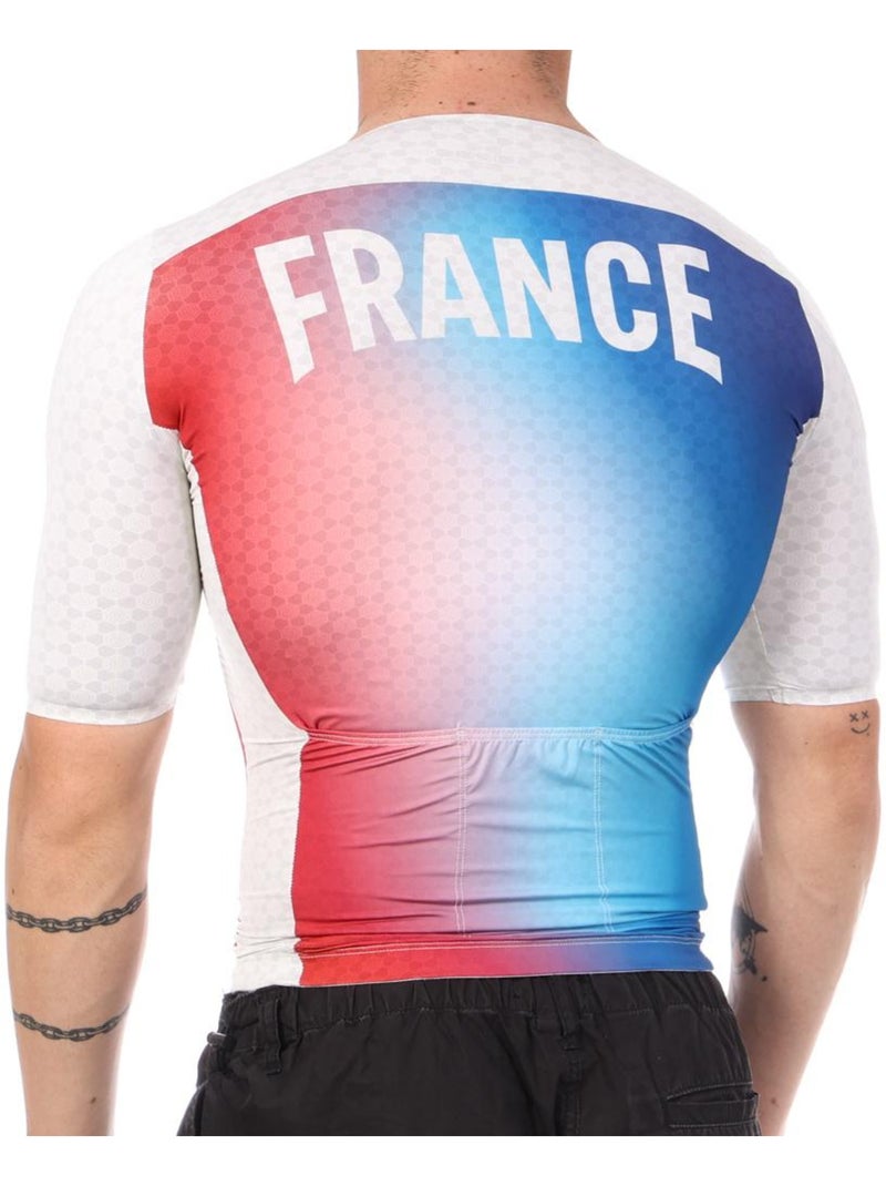 Maillot Ciclismo Le Coq Sportif Blanco - Kiabi