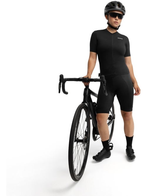 Maillot ciclismo manga corta mujer ciclismo mujer core rainier - Kiabi