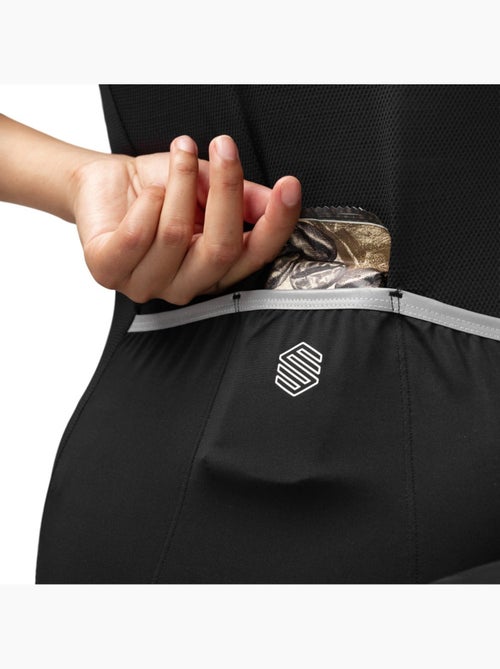 Maillot ciclismo manga corta mujer ciclismo mujer core rainier - Kiabi