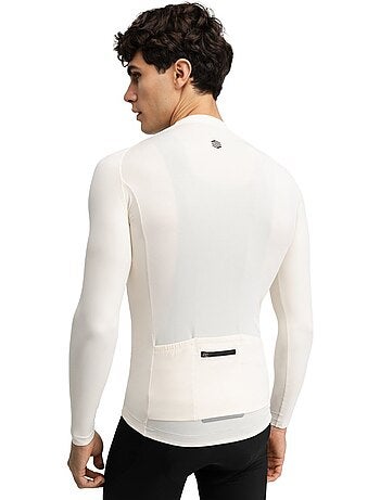 Maillot ciclismo manga larga sin cremallera hombre hombre m9 scanuppia