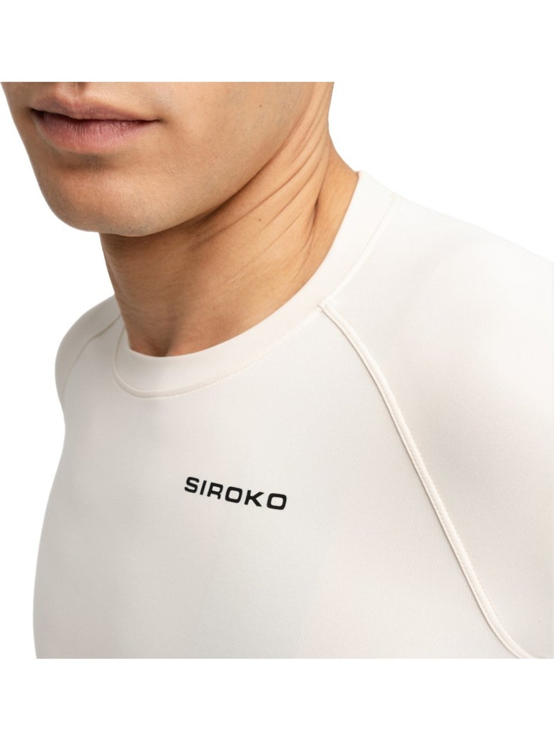 Maillot ciclismo manga larga sin cremallera hombre hombre m9 scanuppia Beige - Kiabi