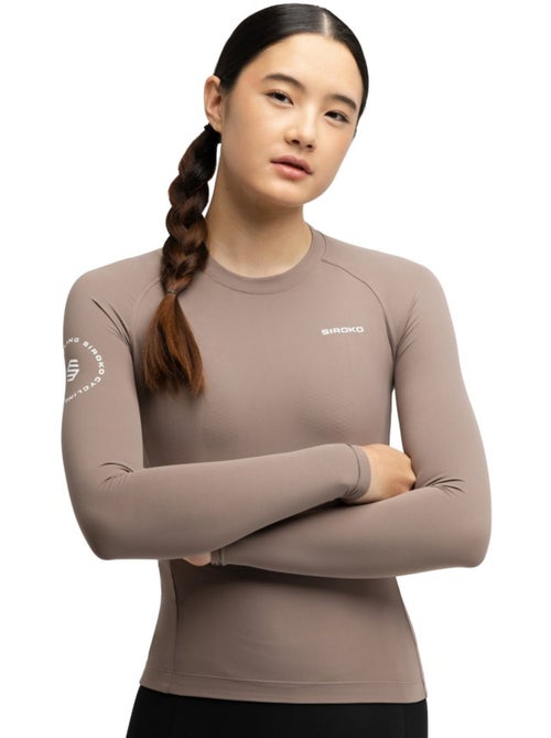 Maillot ciclismo manga larga sin cremallera mujer mujer m9-w scanuppia - Kiabi Maillot ciclismo manga larga sin cremallera mujer mujer m9-w scanuppia - Kiabi