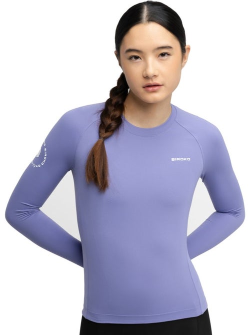 Maillot ciclismo manga larga sin cremallera mujer mujer m9-w scanuppia - Kiabi