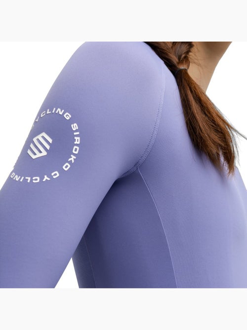 Maillot ciclismo manga larga sin cremallera mujer mujer m9-w scanuppia - Kiabi