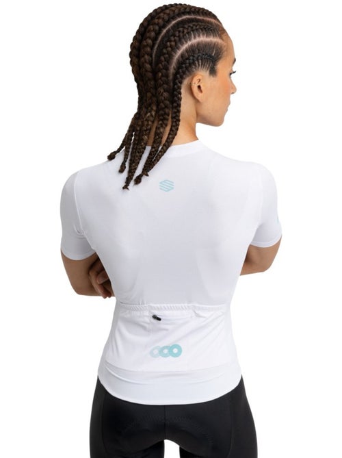Maillot ciclismo mesh manga corta mujer ciclismo mujer m8 luna - Kiabi Maillot ciclismo mesh manga corta mujer ciclismo mujer m8 luna - Kiabi