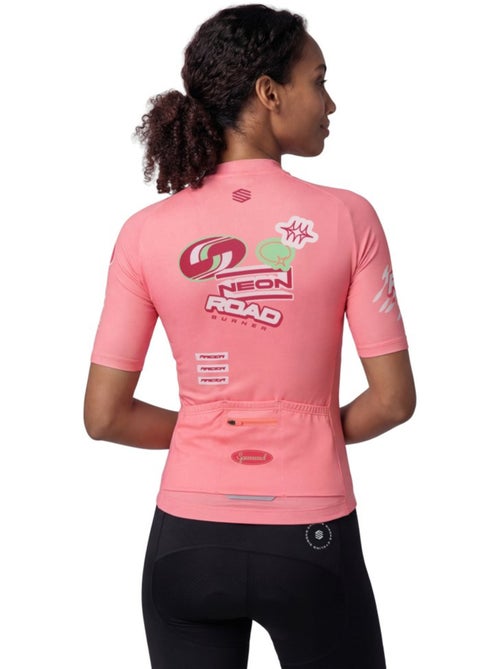 Maillot ciclismo mesh manga corta mujer ciclismo mujer m8-w nrc - Kiabi