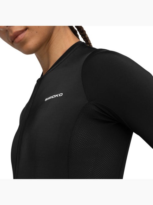 Maillot ciclismo reciclado manga corta mujer ciclismo mujer m6r fly - Kiabi