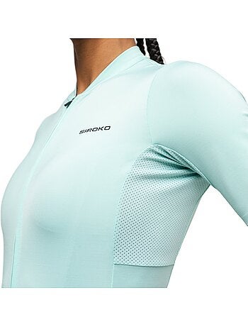 Maillot ciclismo reciclado manga corta mujer ciclismo mujer m6r fresh